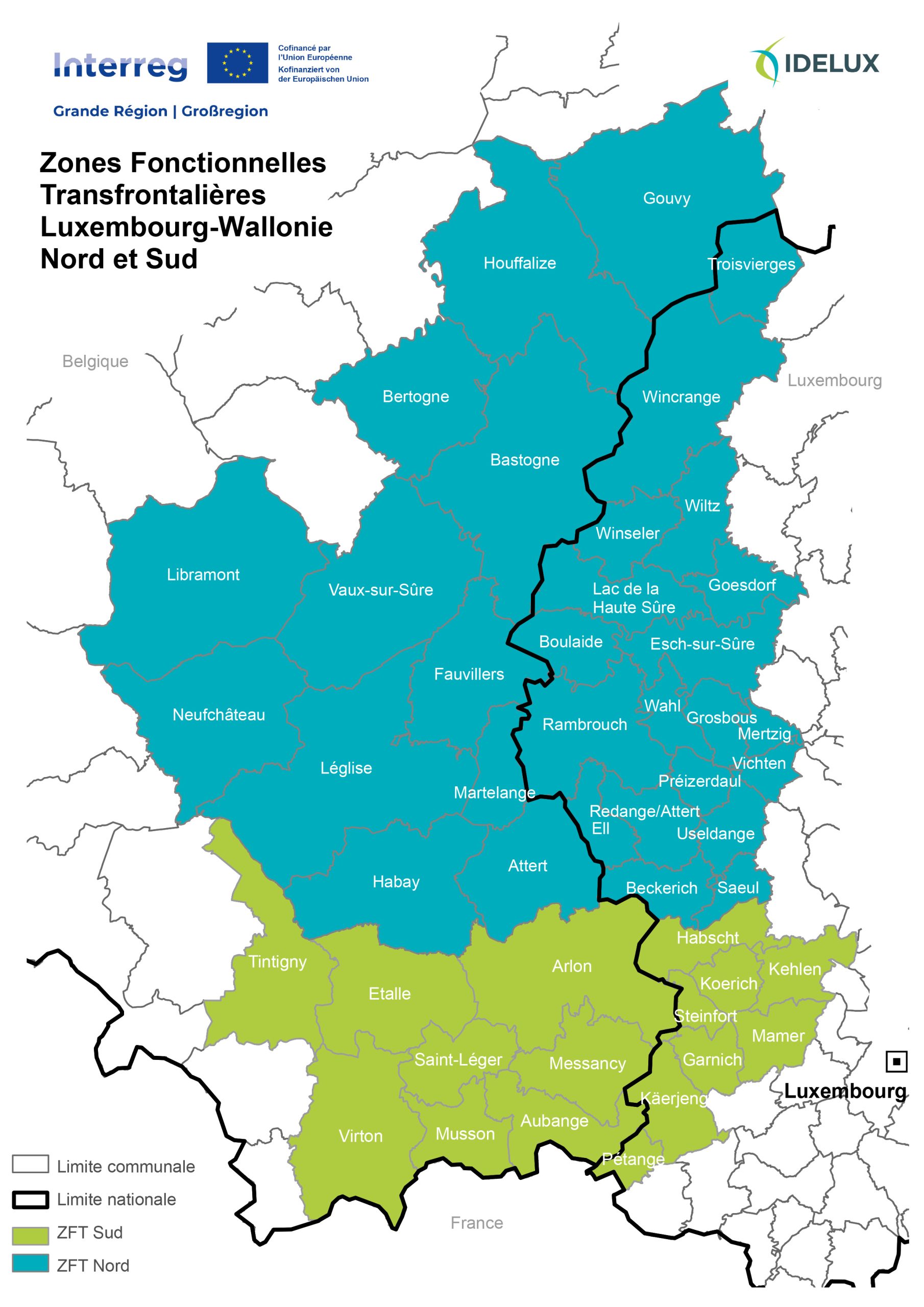 08/05 : Evènement de lancement des appels à projets des Zones Fonctionnelles Transfrontalières Luxembourg-Wallonie Nord et Sud
